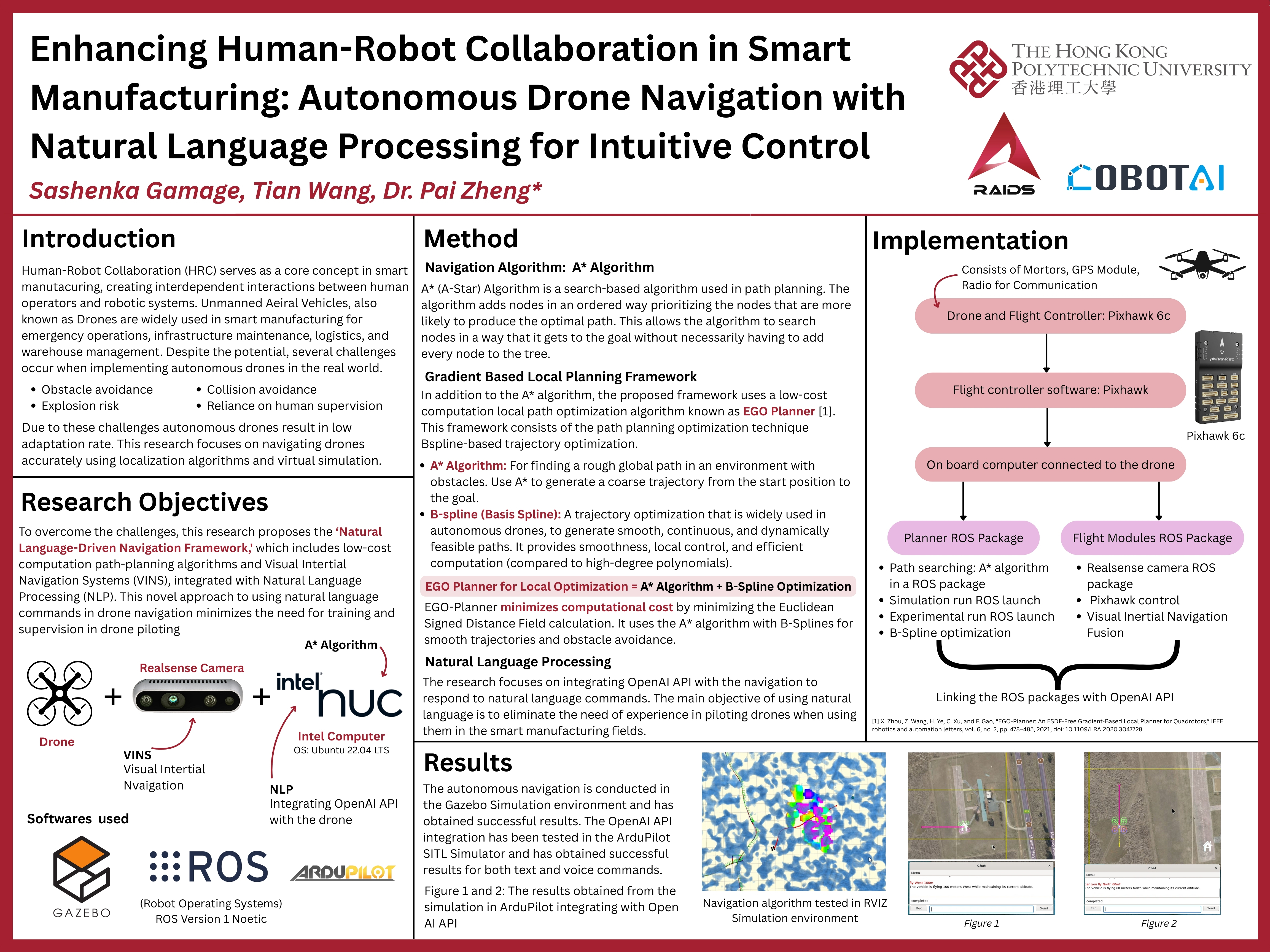 Enhancing Human-Robot Collaboration in Smart Manufacturing: Autonomous Drone Navigation with NLP for Intuitive Control